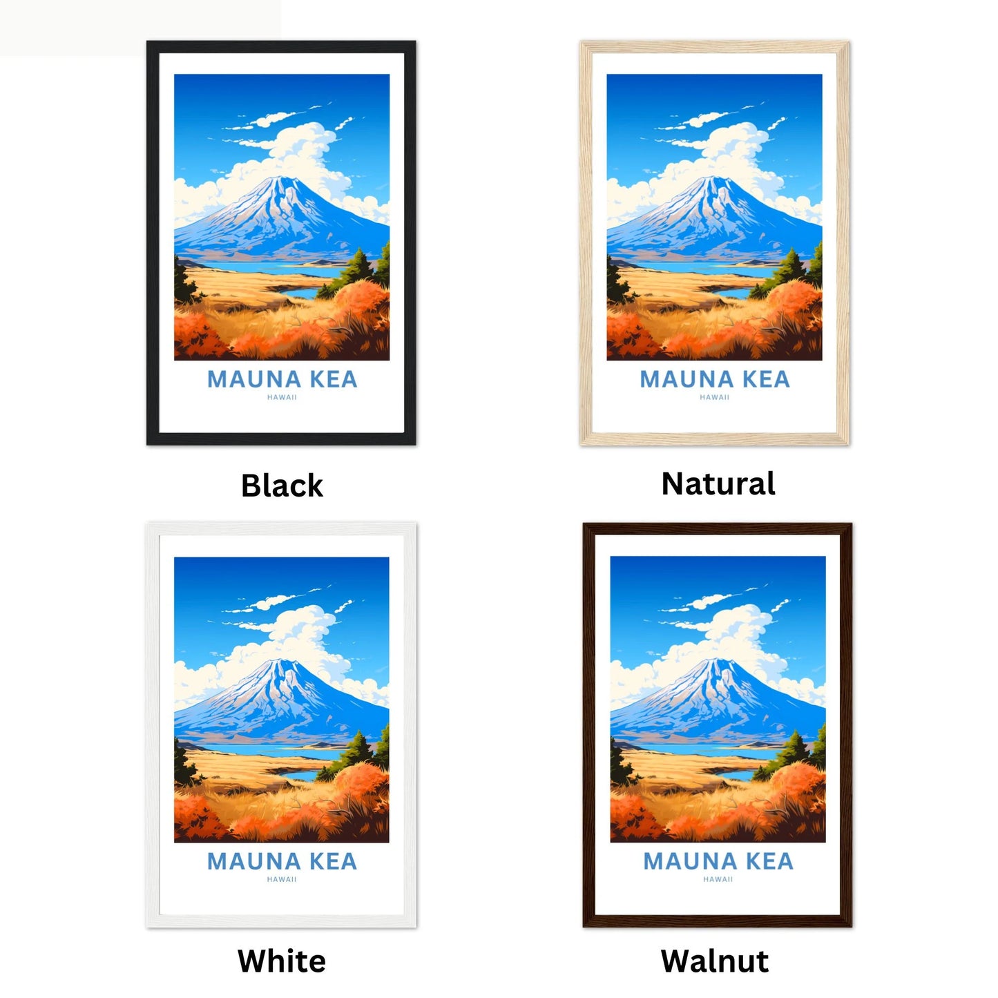 Mauna Kea Travel Poster