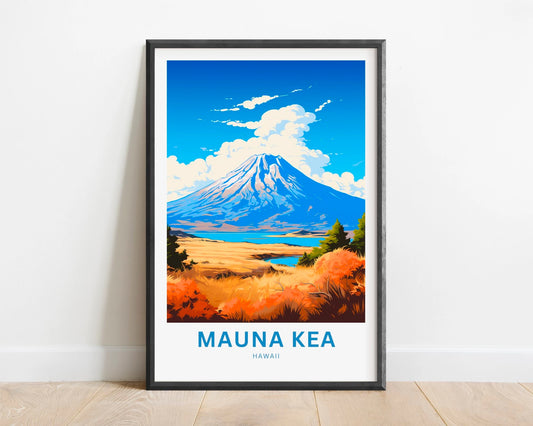 Mauna Kea Travel Poster
