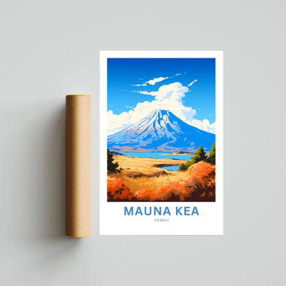 Mauna Kea Travel Poster