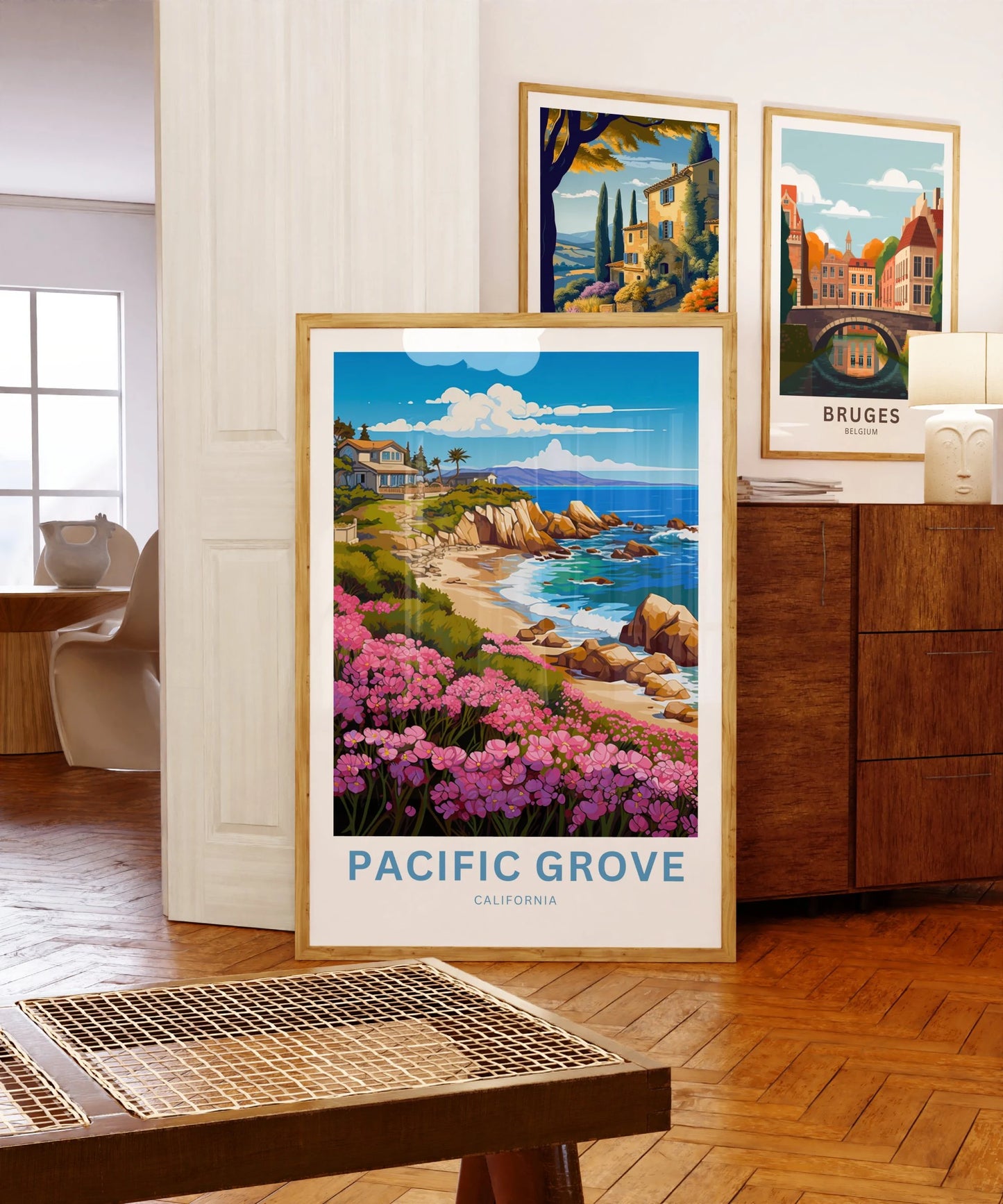 Pacific Grove Travel Poster