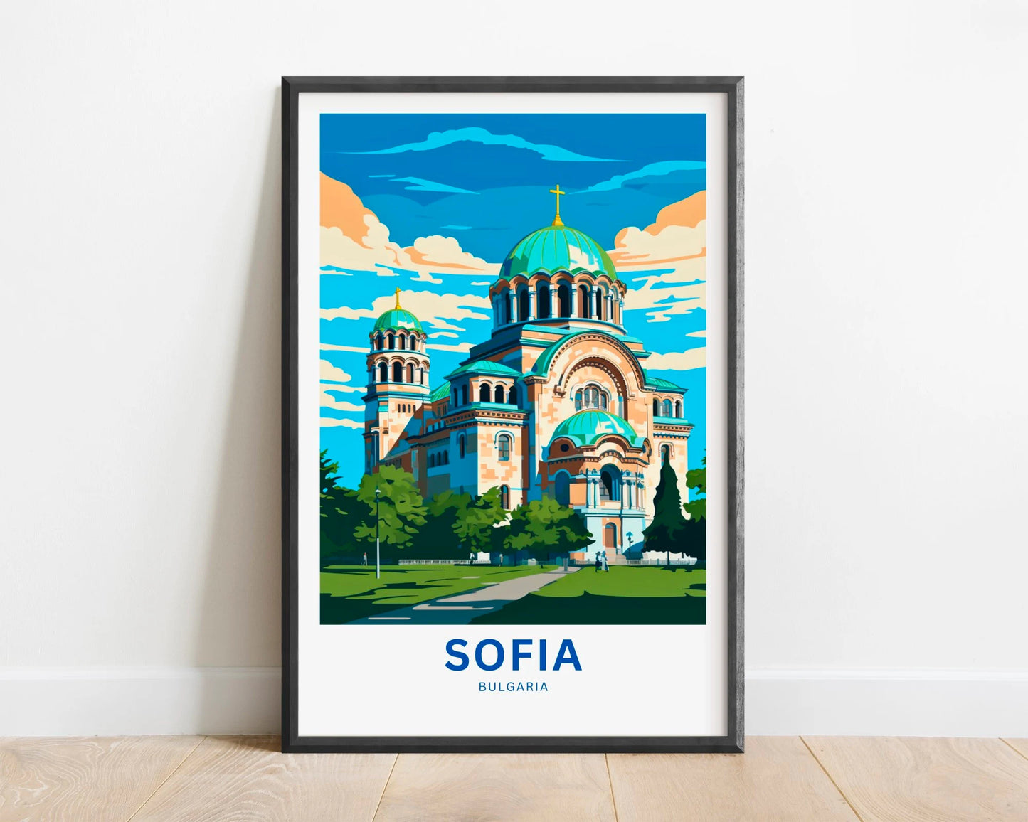 Sofia Travel Poster