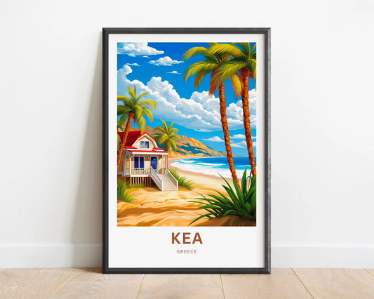 Kea Travel Poster