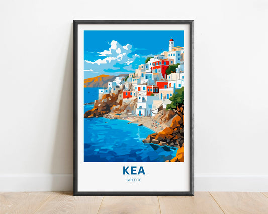 Kea Travel Poster
