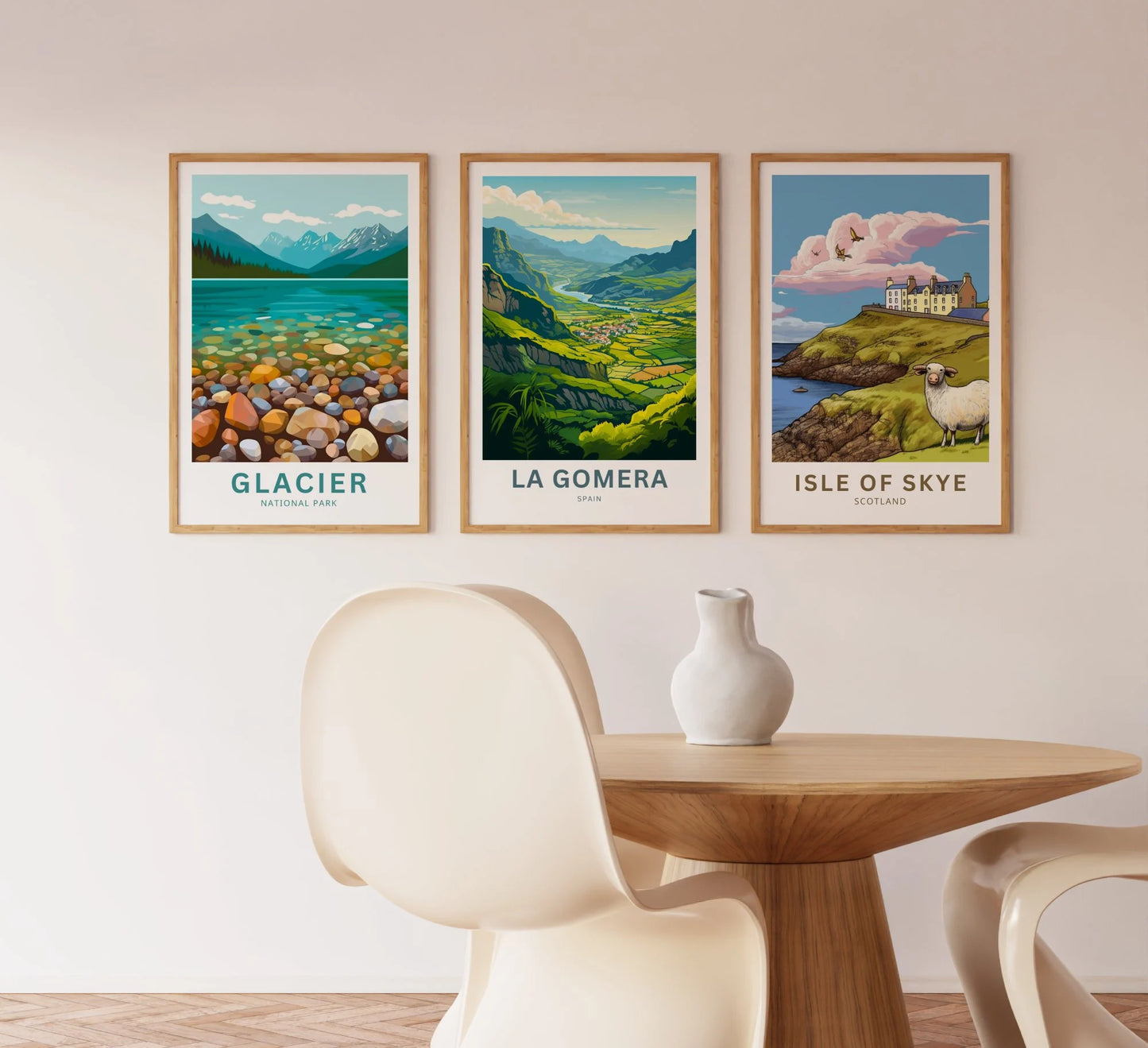 La Gomera Travel Poster