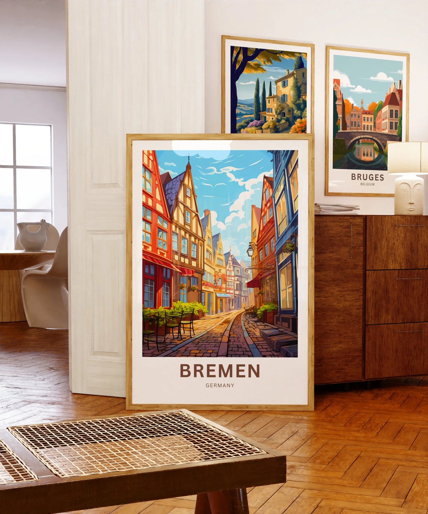 Bremen Travel Poster
