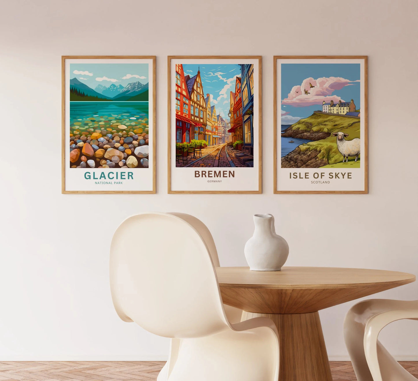 Bremen Travel Poster
