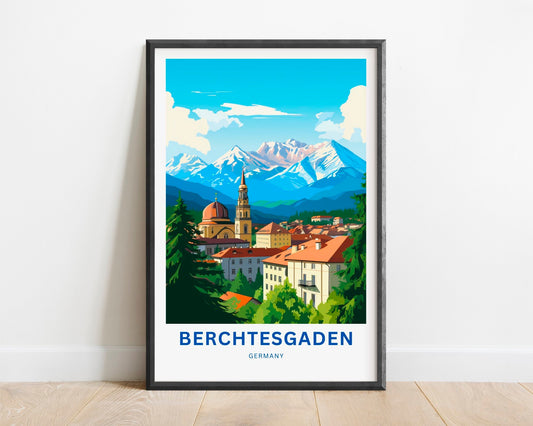 Berchtesgaden Travel Poster