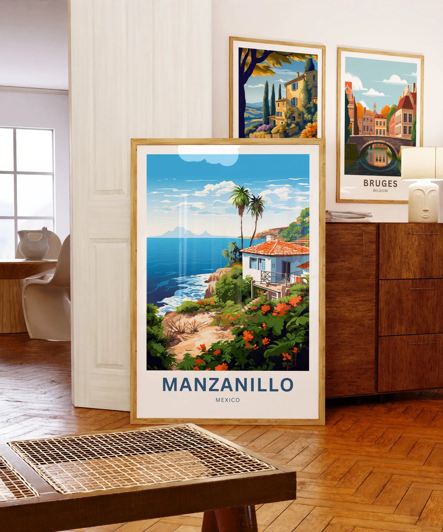 Manzanillo Travel Poster