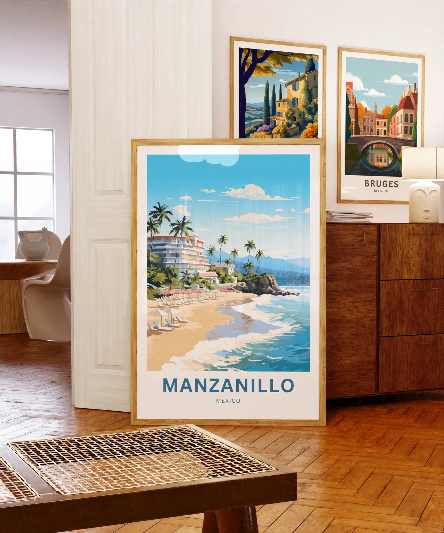 Manzanillo Travel Poster