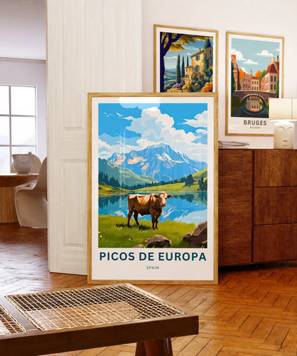 Picos de Europa Travel Poster