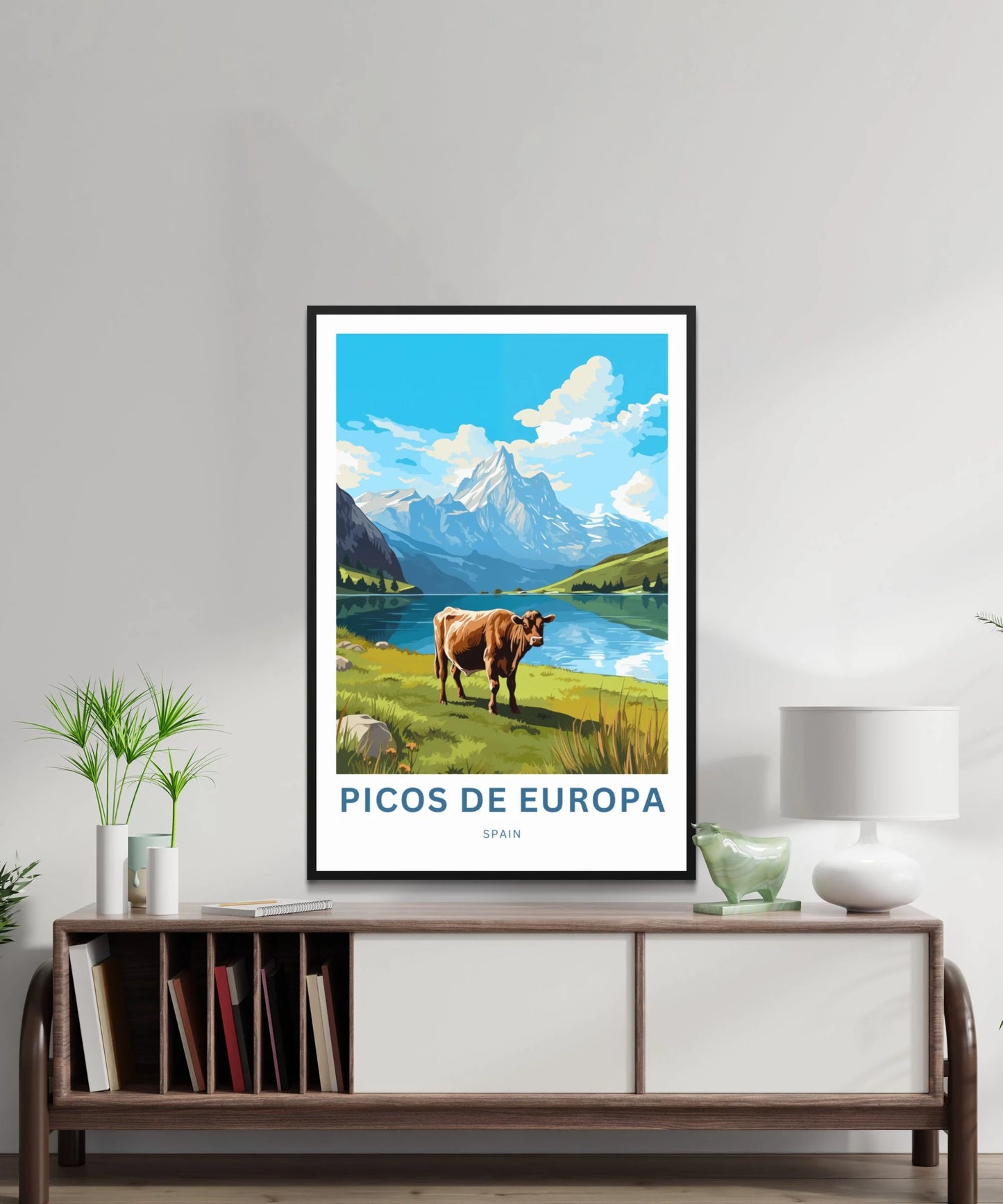 Picos de Europa Travel Poster