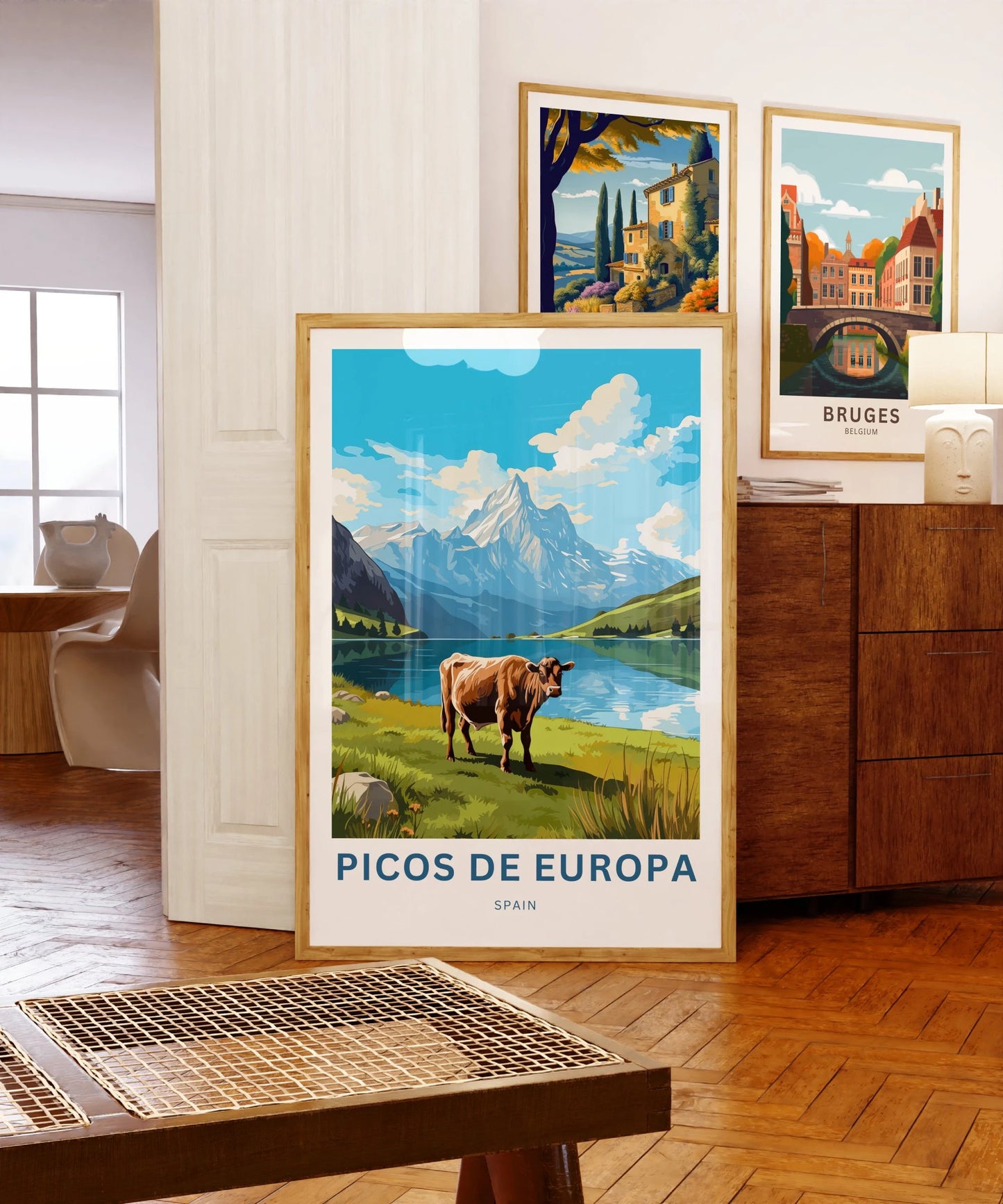 Picos de Europa Travel Poster