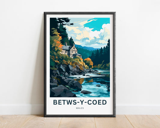 Betws-y-Coed  Travel Poster