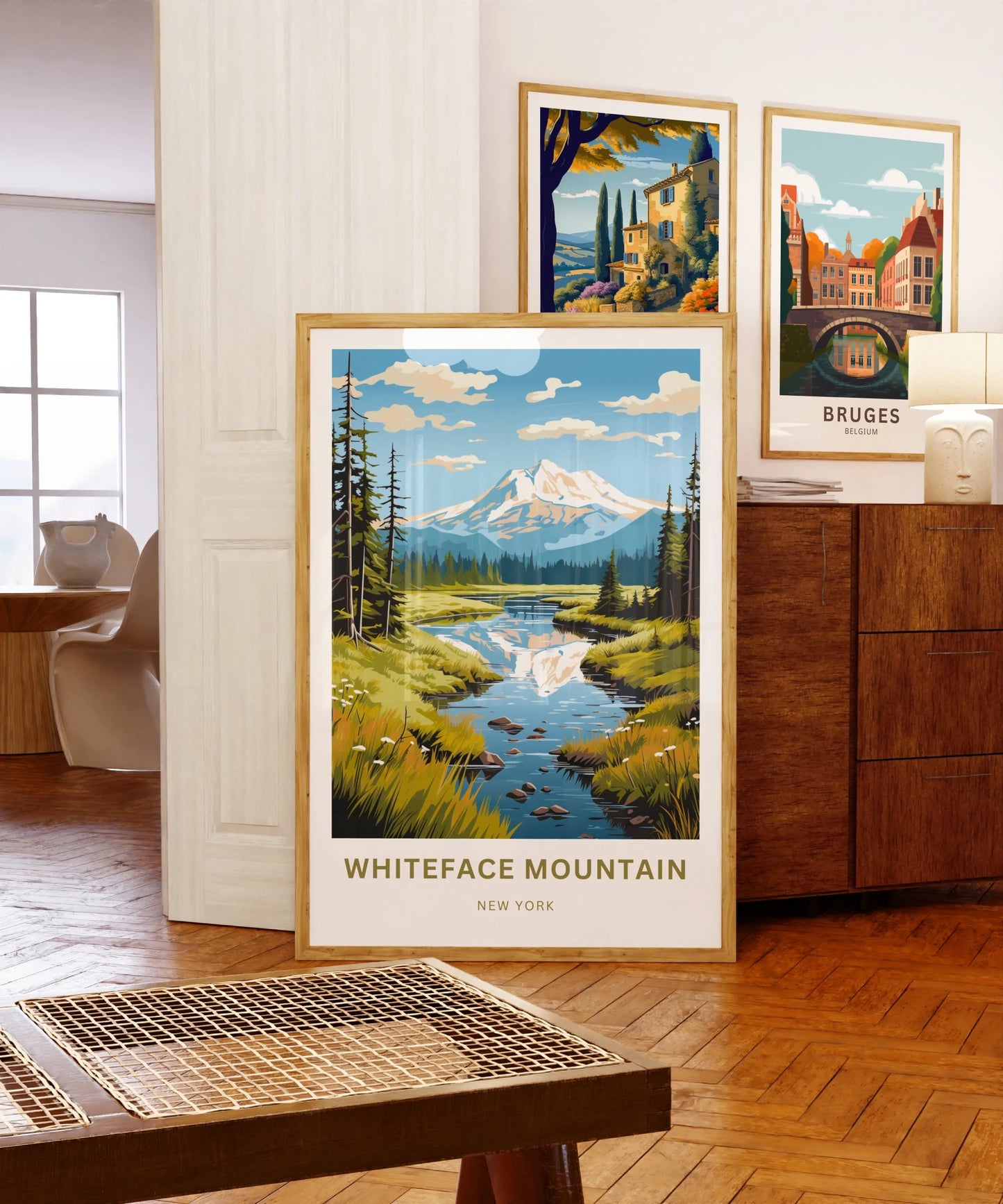 Whiteface Mountain Travel Poster