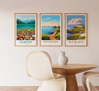 Matagorda Travel Poster