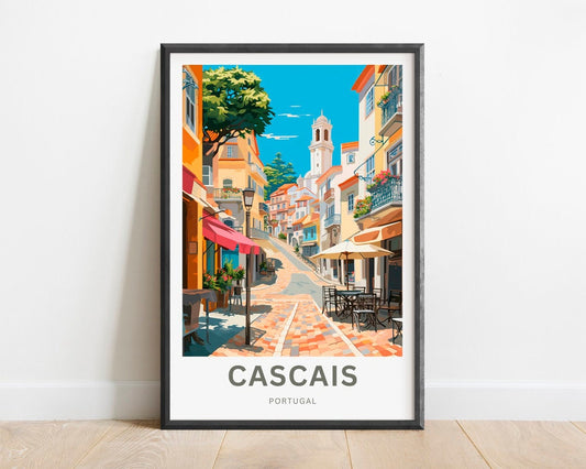Cascais Travel Poster