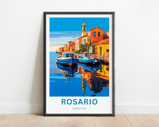 Rosario Travel Poster