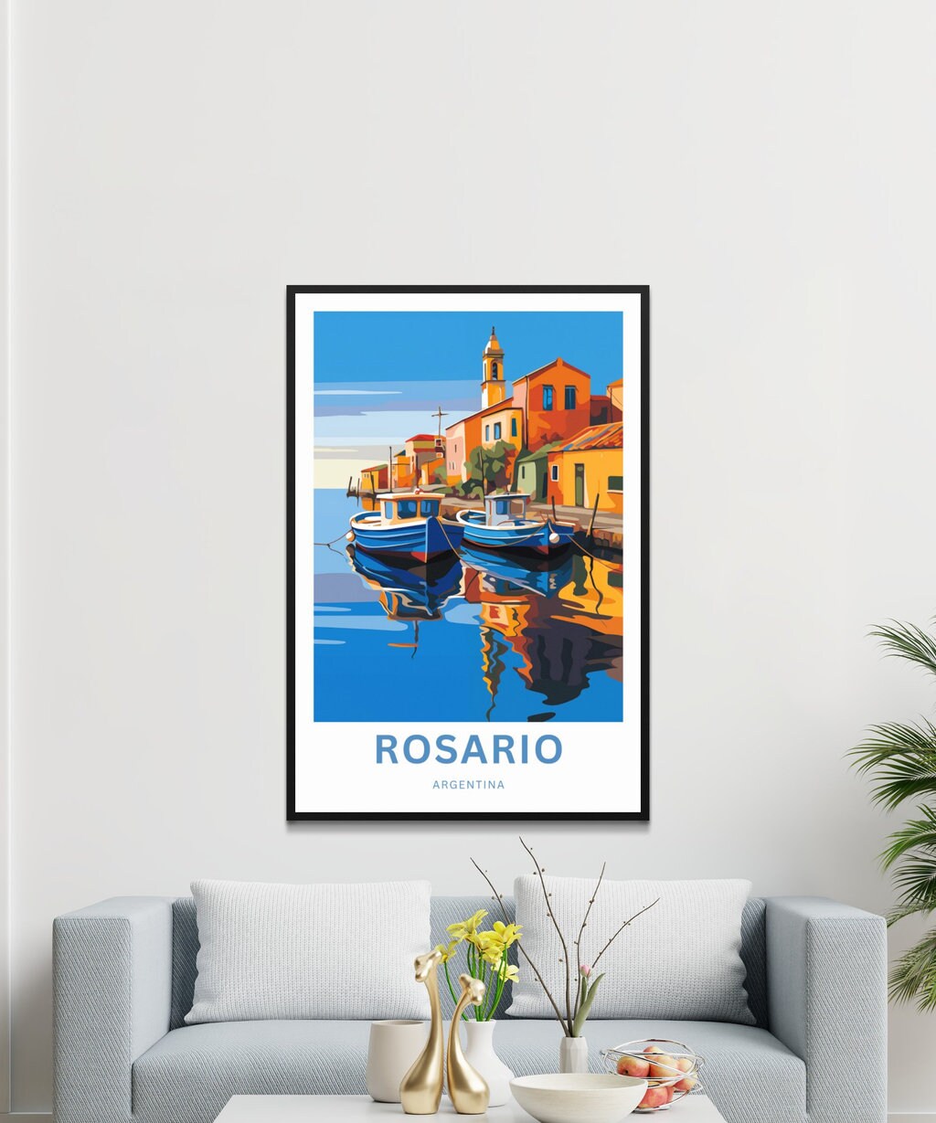 Rosario Travel Poster