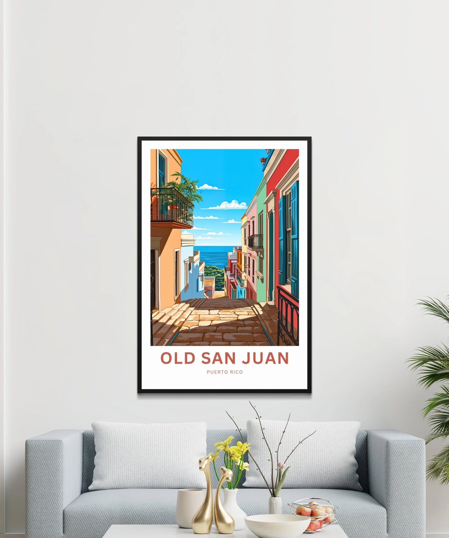 Old San Juan Travel Poster