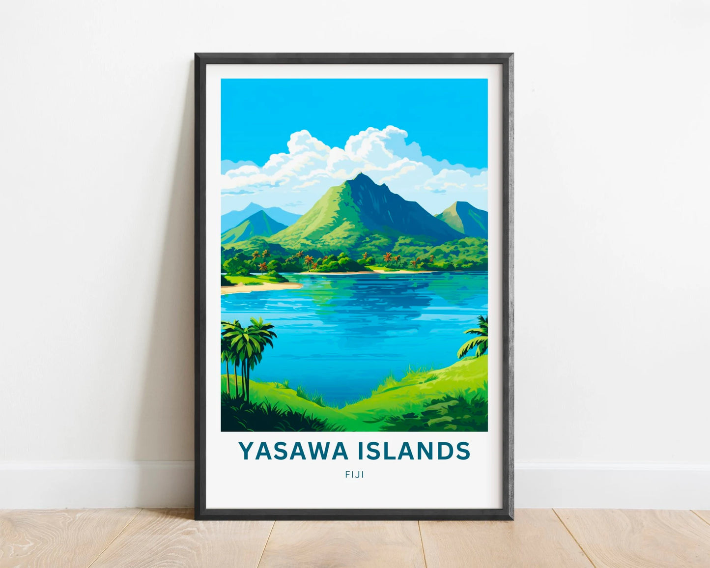 Yasawa Island Travel Poster