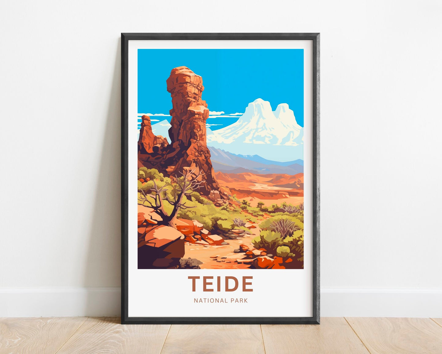 Teide Travel Poster