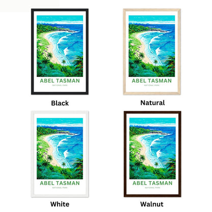 Abel Tasman Park Travel Poster - Scenic View