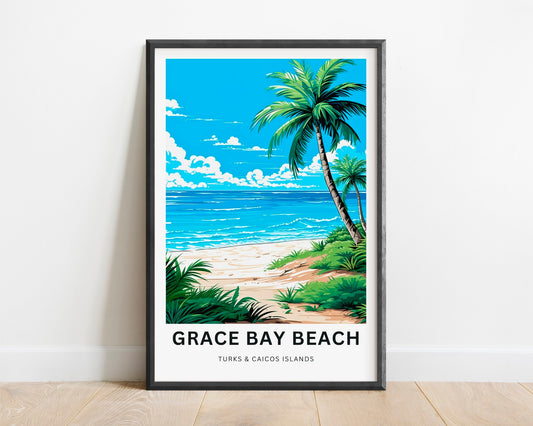 Grace Bay Travel Poster