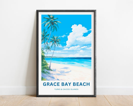 Grace Bay Travel Poster