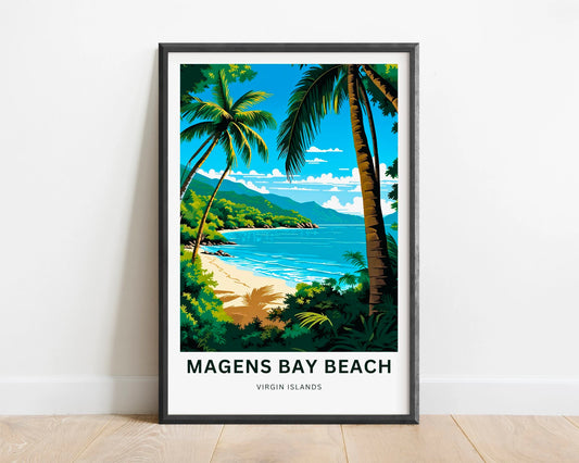 Magens Bay Travel Poster