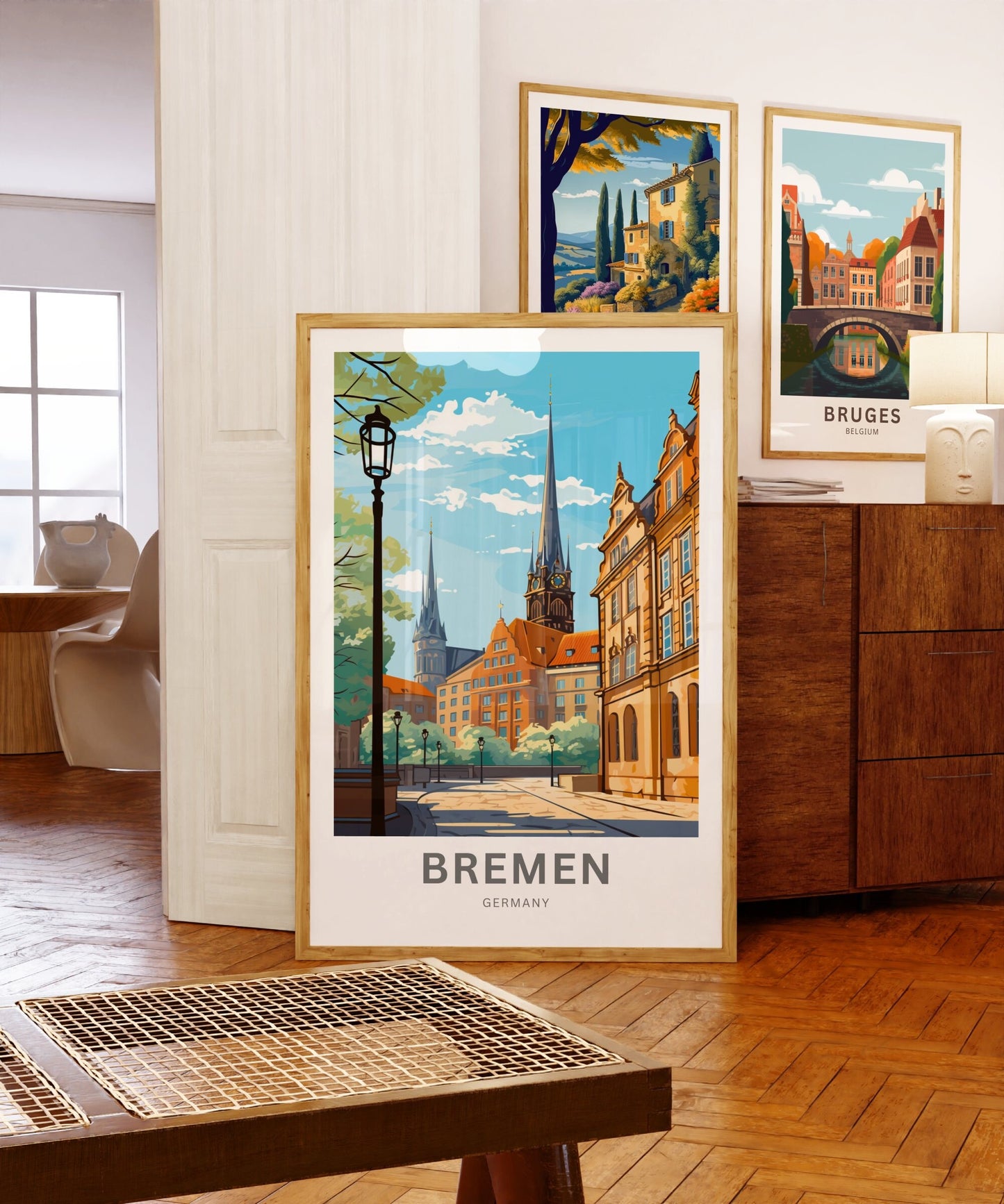 Bremen Travel Poster