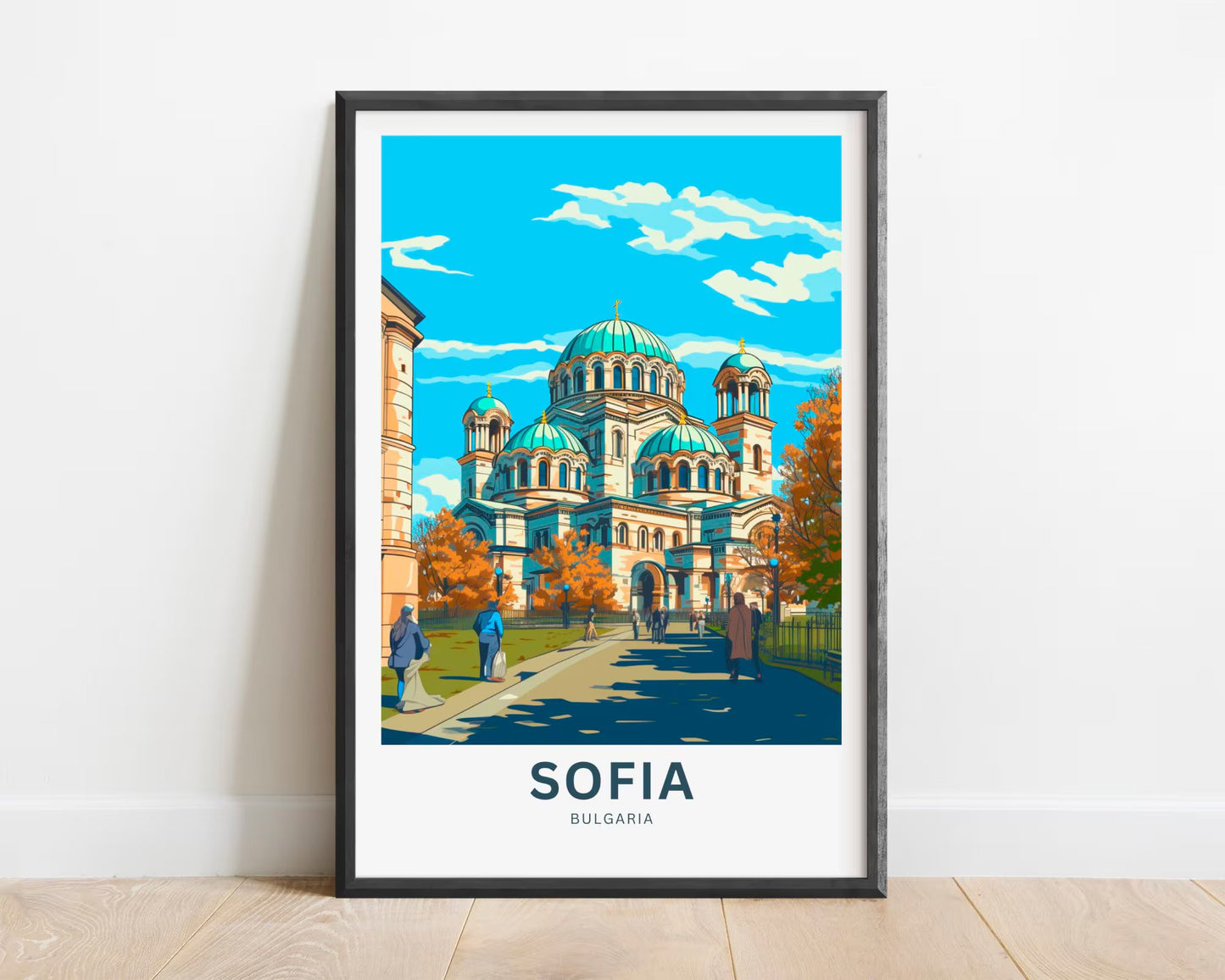 Sofia Travel Poster