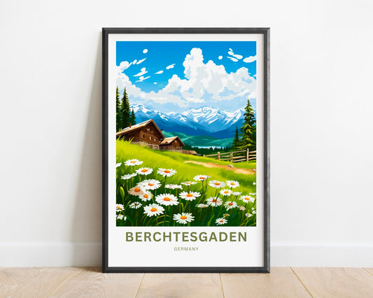 Berchtesgaden Travel Poster