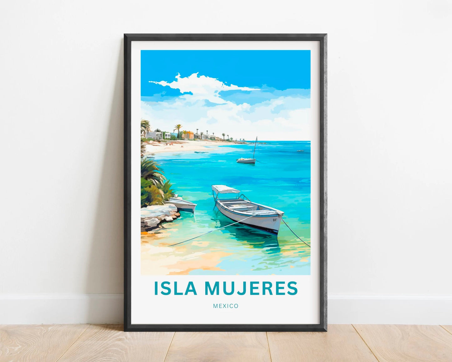 Isla Mujeres Travel Poster