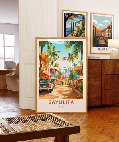 Sayulita Travel Poster