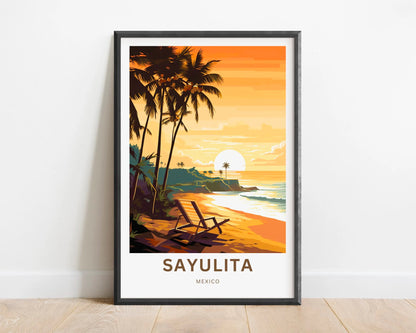 Sayulita Travel Poster