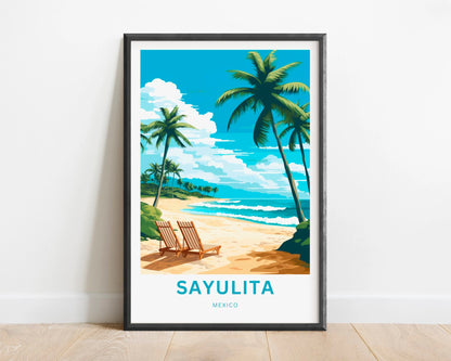 Sayulita Travel Poster