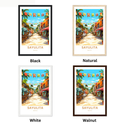 Sayulita Travel Poster