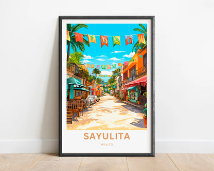 Sayulita Travel Poster