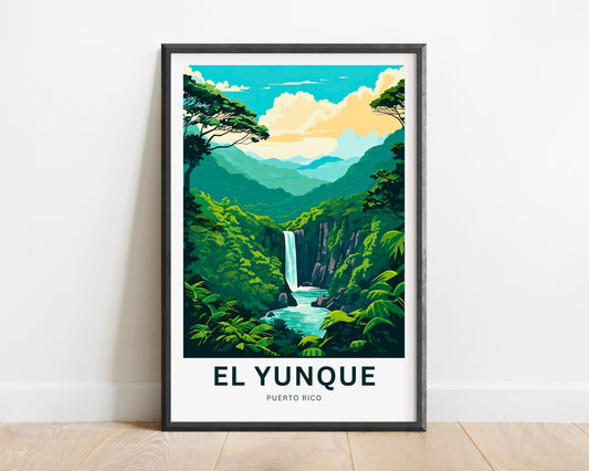 El Yunque Travel Poster