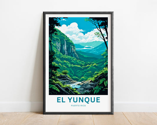 El Yunque Travel Poster
