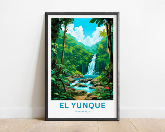 El Yunque Travel Poster
