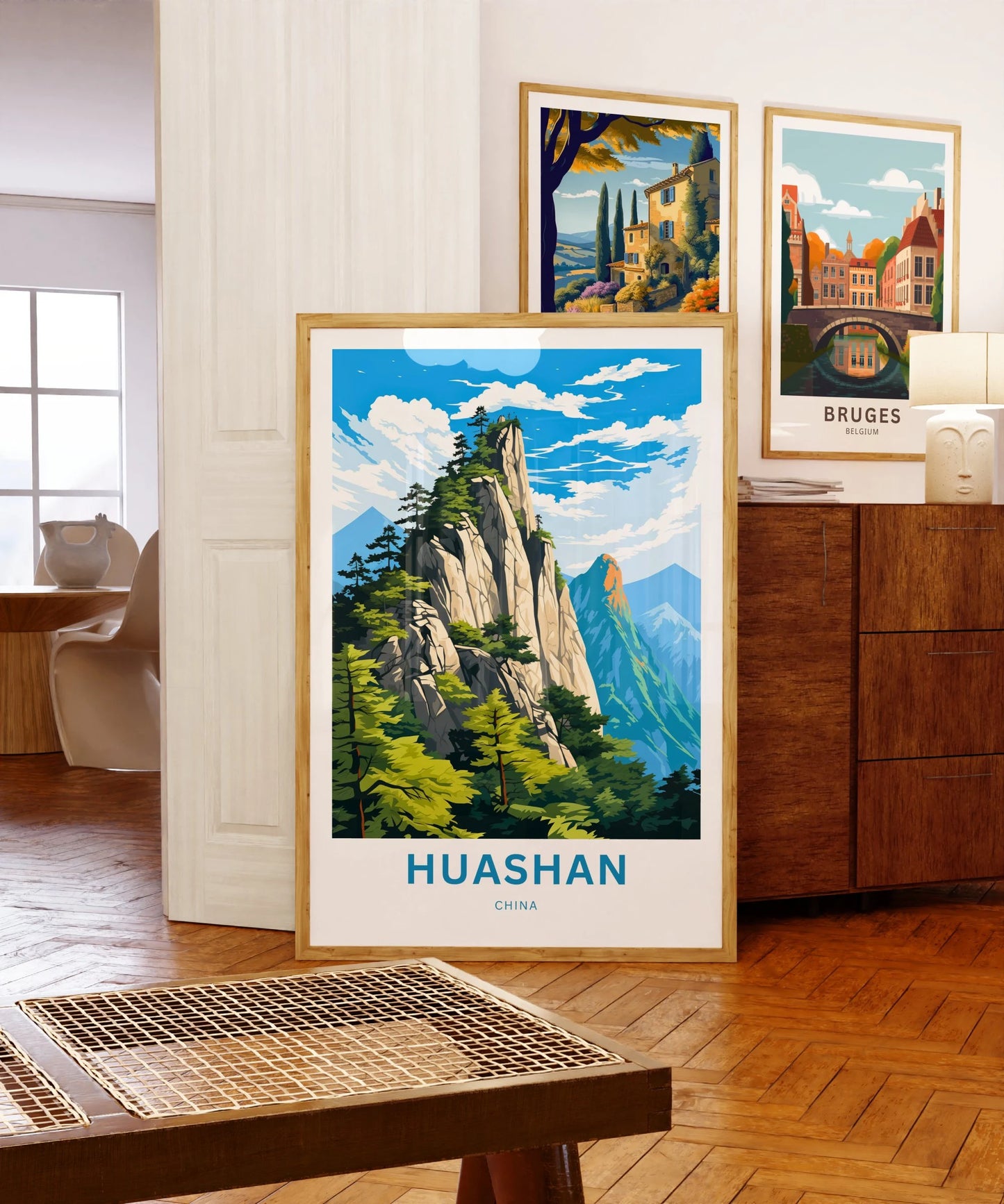 Huashan Travel Poster