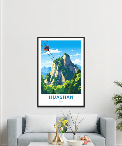 Huashan Travel Poster