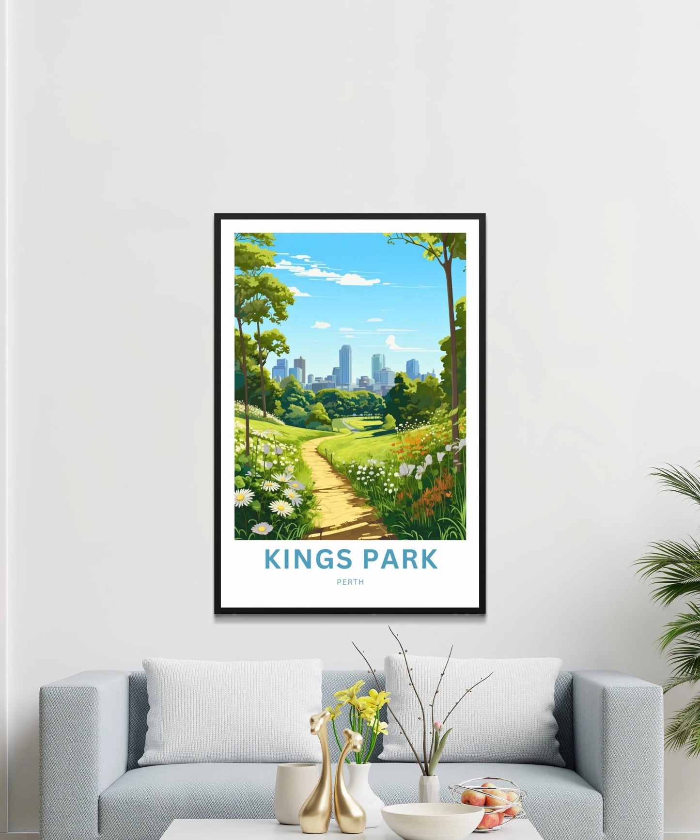 Kings Park Travel Poster