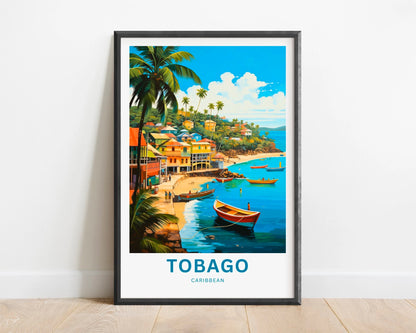 Tobago Travel Poster