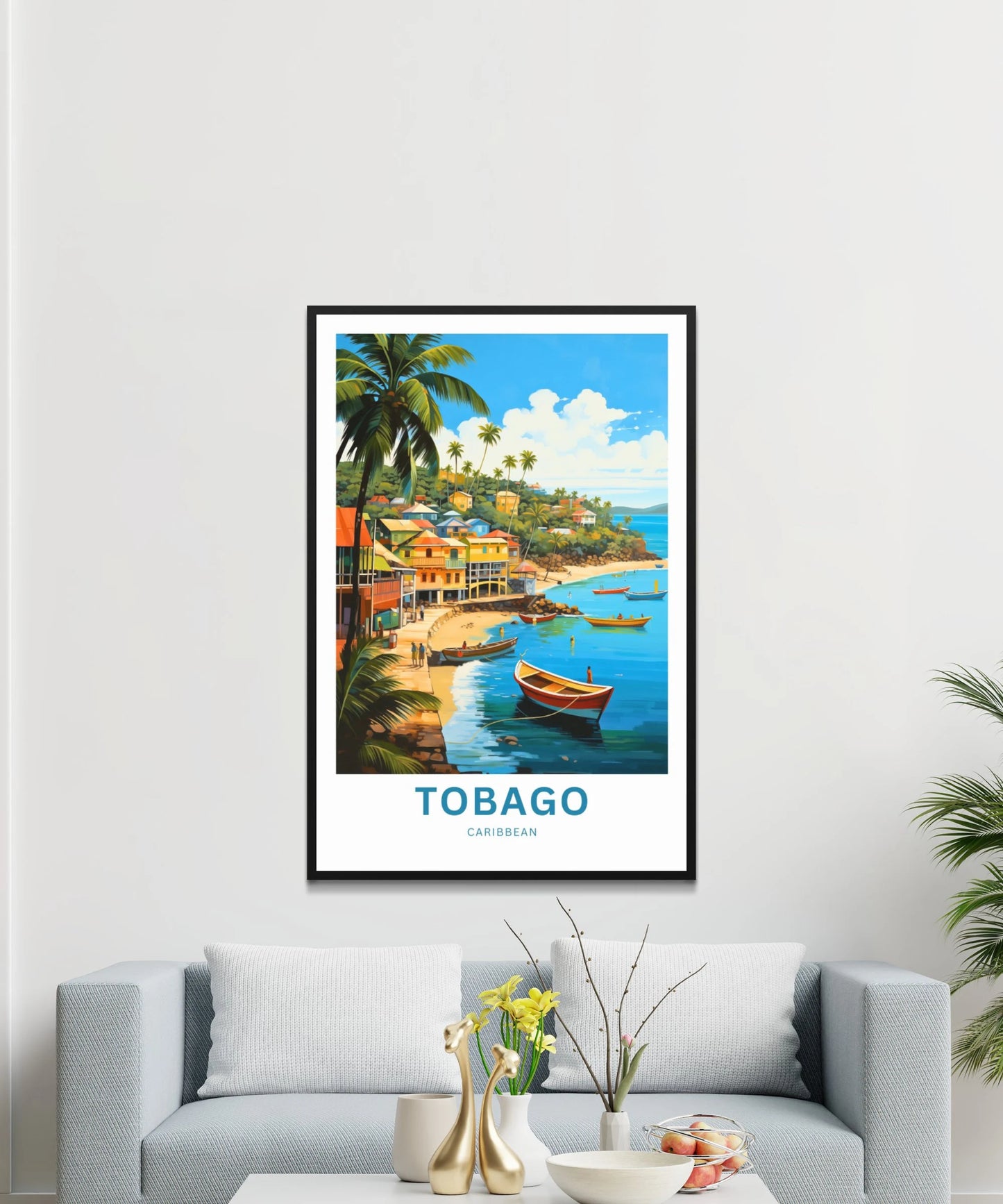 Tobago Travel Poster