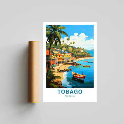 Tobago Travel Poster