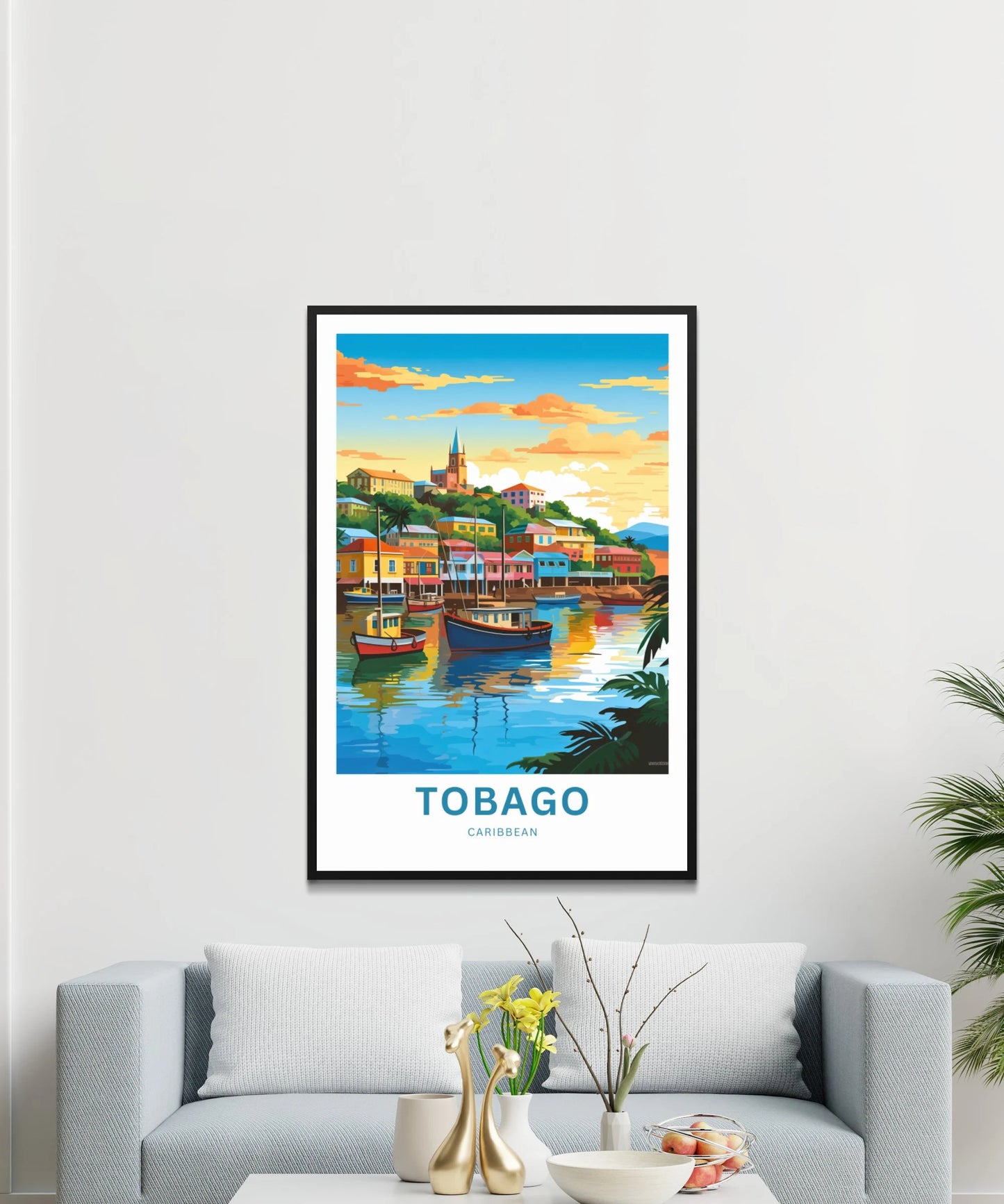 Tobago Travel Poster