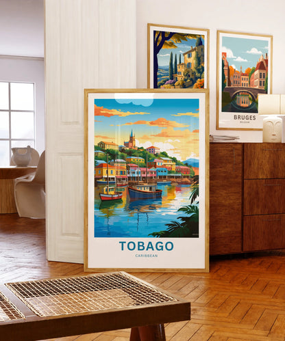 Tobago Travel Poster