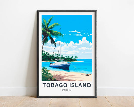 Tobago Travel Poster